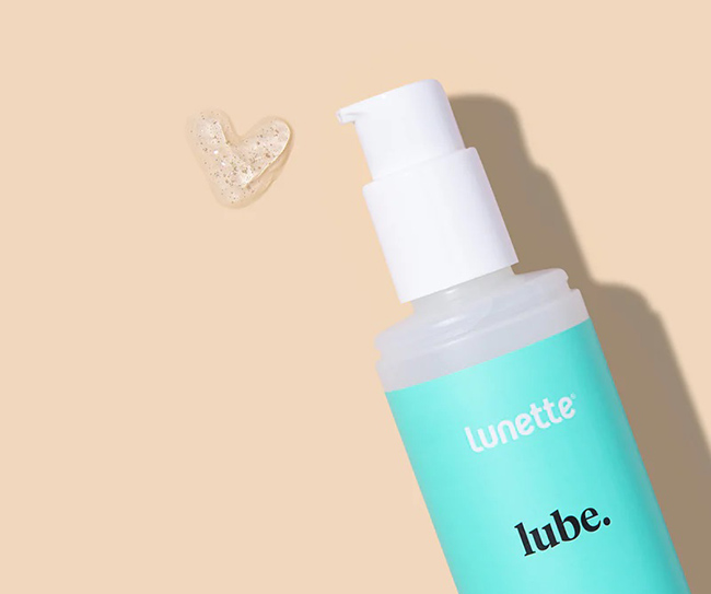 Lunette lubrikační gel pro zavádění menstruačního kalíšku