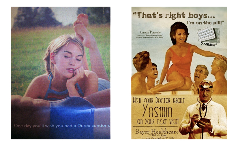 Reklamy na antikoncepci - kondomy a hormonální antikoncece