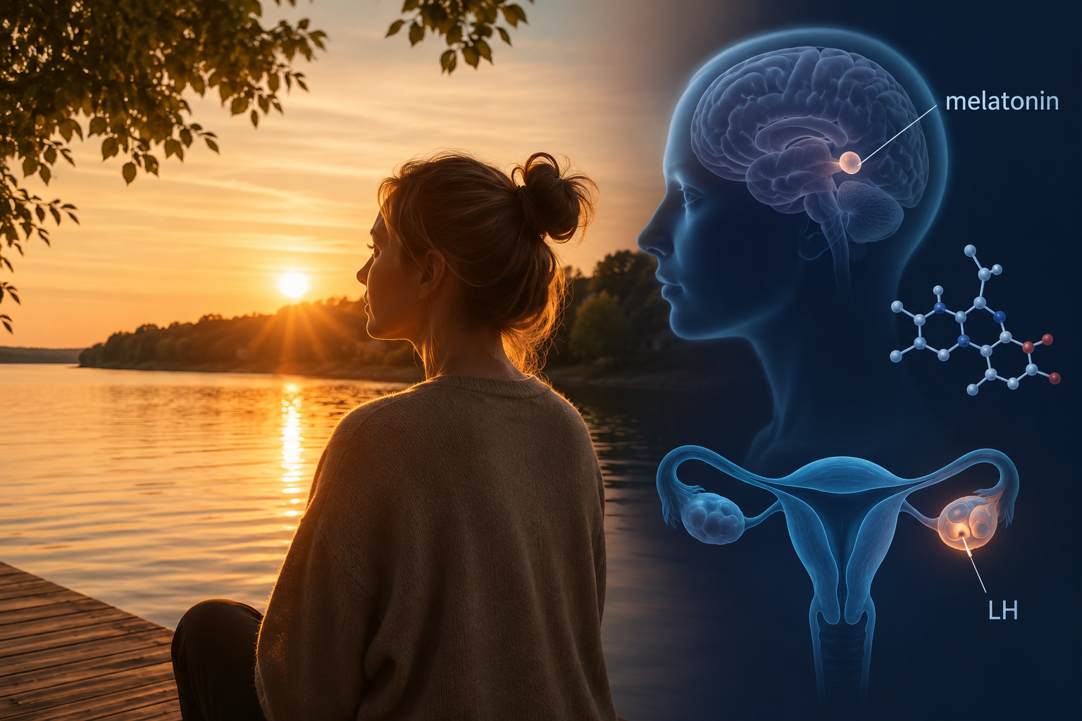 Chronobiologie pozdního léta: Jak zkracující se dny v srpnu ovlivňují hladinu melatoninu a LH