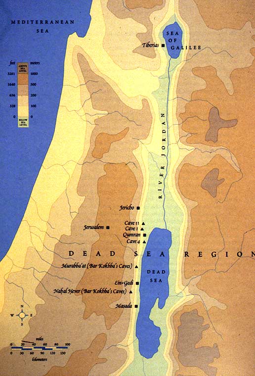 Na hranici Jordánska a Izraele leží Mrtvé moře