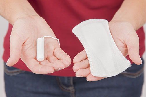 Zdravá menstruační hygiena - vložky nebo tampóny?