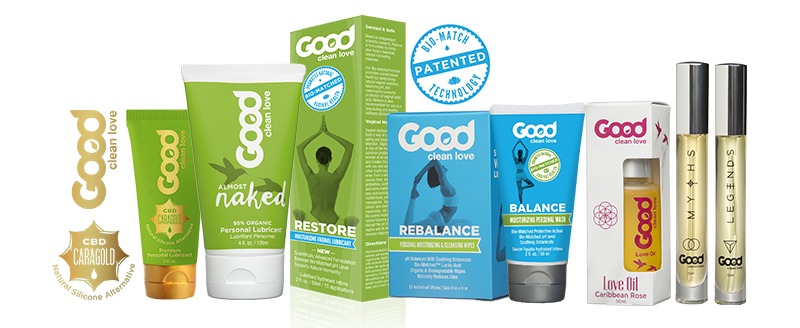 Good Clean Love – lubrikační gely na vodní bázi a přípravky určené k intimní hygieně. 