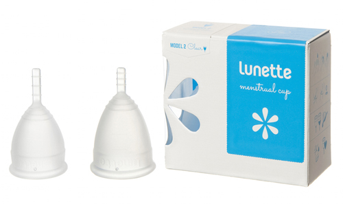 Čirá varianta menstruačního kalíšku Lunette