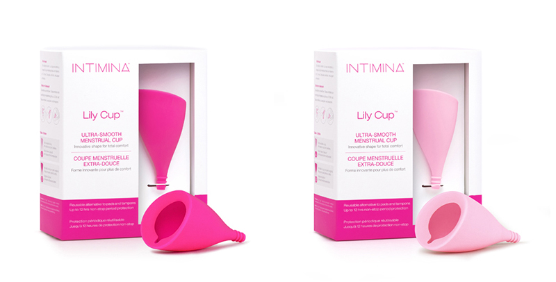 Menstruační kalíšky Lily Cup od značky Intimina
