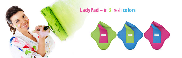 Barevné vložky LadyPad