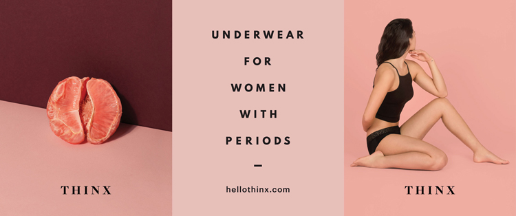Menstruační kalhotky Thinx